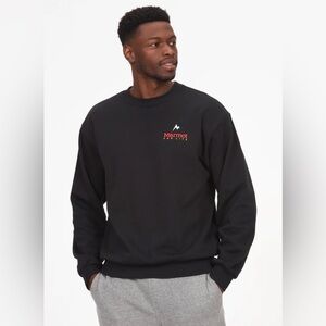 Marmot for Life Crew Sweatshirt Black Men’s Size XL Mountain Ski Outdoor Hiking